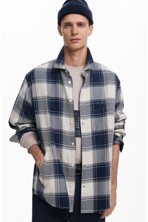 Desigual Camisa cuadros - - L