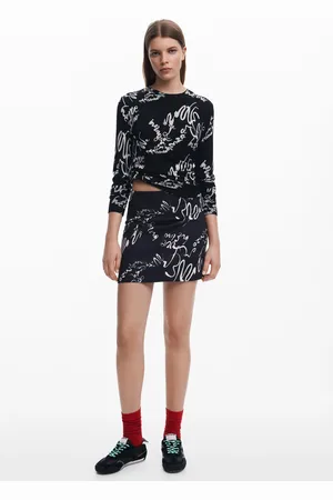 Desigual Falda mini lettering - - L