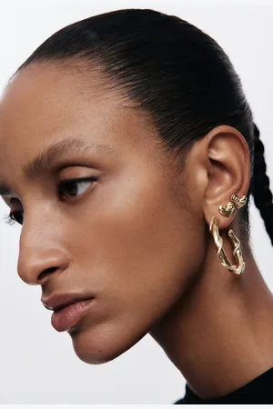 Desigual Pendientes cristales baño oro Zalio - - U