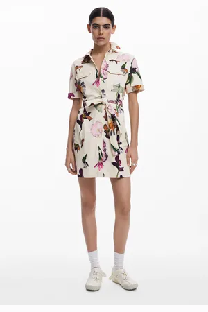 Desigual Vestido camisero Utility - - L