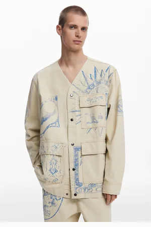 Desigual Chaqueta estampado étnico - - L