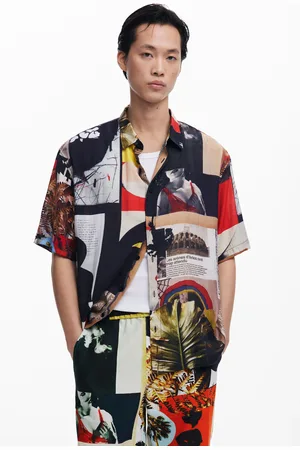 Desigual Camisa diseñada por Mr. Christian Lacroix - - L
