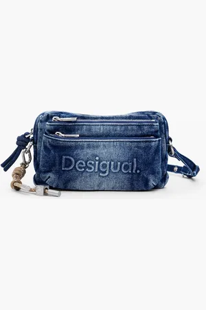 Desigual Monedero multibolsillo denim grande - - U