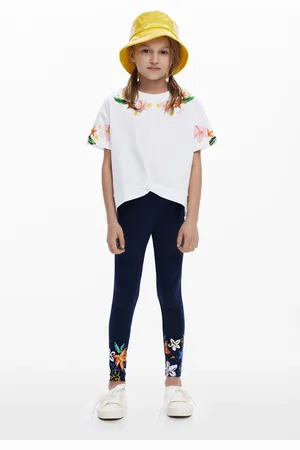 Desigual Leggings flores - - L