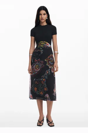 Desigual Vestido diseñado por Mr. Christian Lacroix - - L