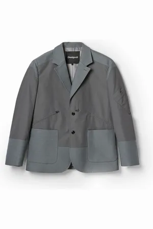 Desigual Blazer híbrida bolsillos - - L
