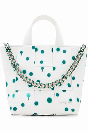 Desigual Bolso shopper M gotas - - U