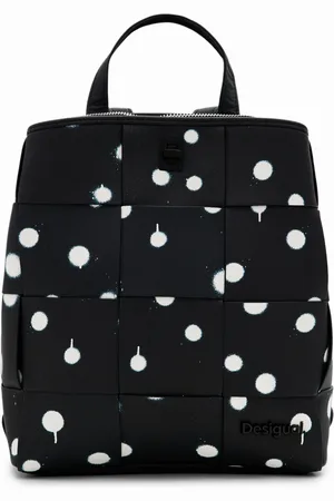 Desigual Mochila S trenzada gotas - - U