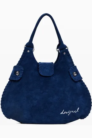 Desigual Bolso piel trenzado mediano - - U