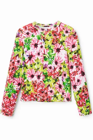 Desigual Camiseta floral multicolor - - 11/12