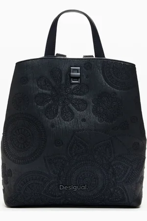 Desigual Mochila bordado flores - - U