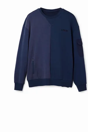 Desigual Sudadera media naranja - - S