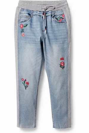 Desigual Vaquero jogger floral - - S