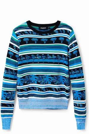 Desigual Jersey cenefas tropical - - L