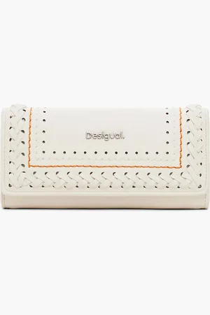 Desigual Monedero trenzado pespuntes - - U
