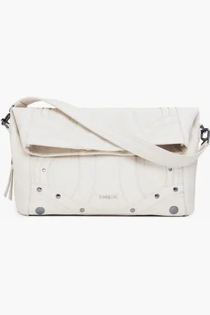 Desigual Bolso efecto piel bordados mediano - - U