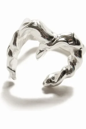 Desigual Anillo letra M baño plata Zalio - - L