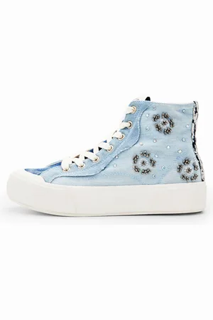 Desigual Sneakers caña alta denim - - 38