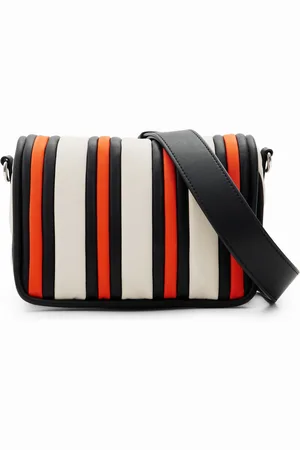 Desigual Bandolera S acolchada rayas - - U