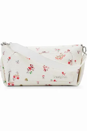 Desigual Bolso M textura flores - - U