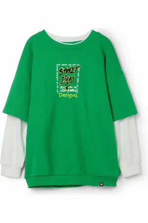 Desigual Camiseta doble graffiti - - L