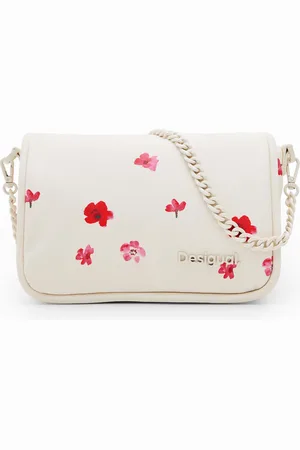 Desigual Bandolera S acolchada flores - - U