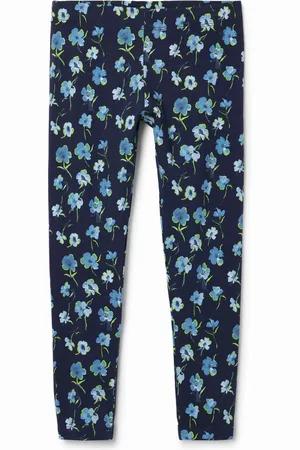 Desigual Leggings largos flores - - L