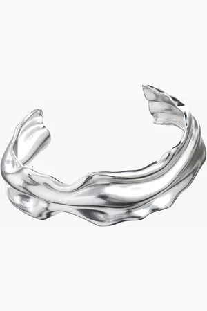 Desigual Brazalete irregular baño plata Zalio - - U