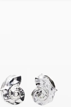 Desigual Pendientes caracola baño plata Zalio - - U