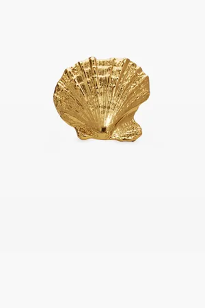 Desigual Anillo concha baño oro Zalio - - 14