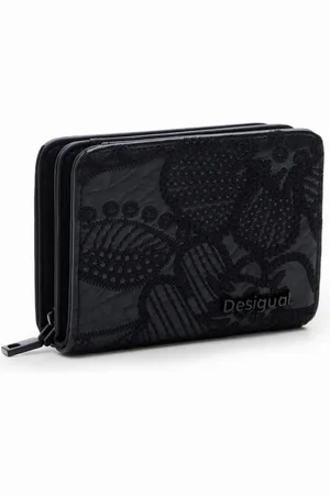 Desigual Cartera S bordada flores - - U