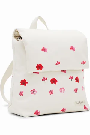 Desigual Mochila S acolchada flores - - U