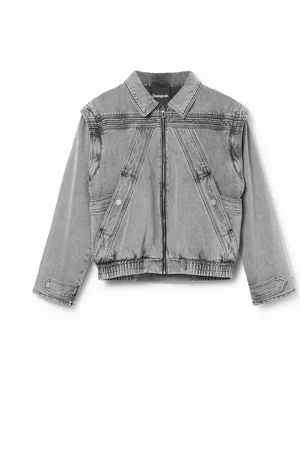 Desigual Chaqueta vaquera mangas desmontables - - L