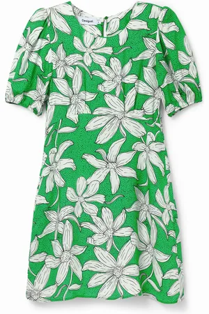 Desigual Vestido corto flores - - XS