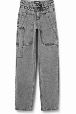 Desigual Vaqueros Straight patch - - 36