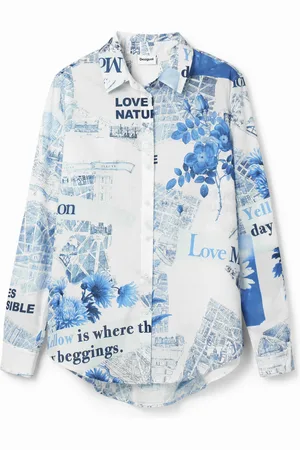 Desigual Camisa ligera mapas - - L