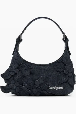 Desigual Bolso apliques flores pequeño - - U