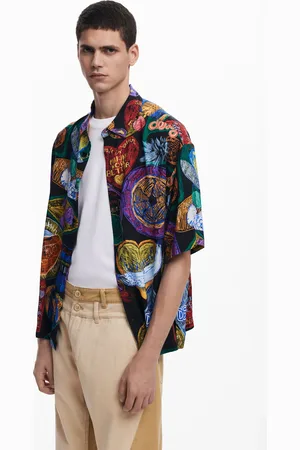 Desigual Camisa manga corta frutas - - L