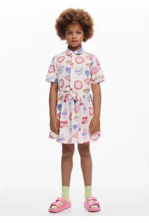 Desigual Vestido camisero sellos - - 11/12