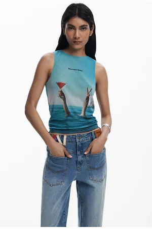 Desigual Camiseta nadadora mar - - L