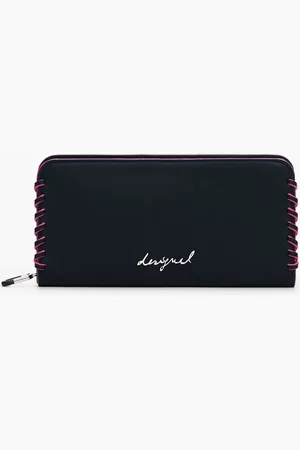 Desigual Monedero mediano efecto piel desmontable - - U
