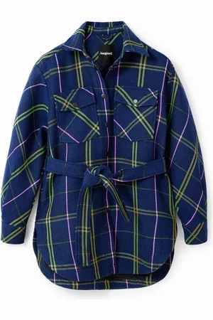 Desigual Chaqueta sobrecamisa cuadros - - L