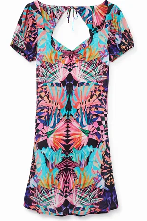 Desigual Vestido estampado arty - - L