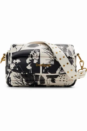 Desigual Bandolera pequeña hojas - - U