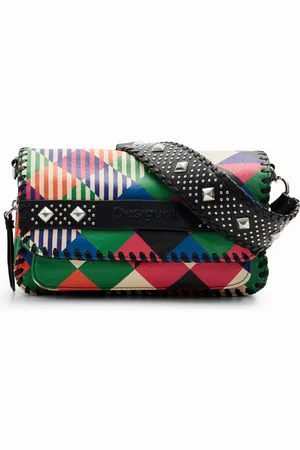 Desigual Bandolera mediana rombos - - U