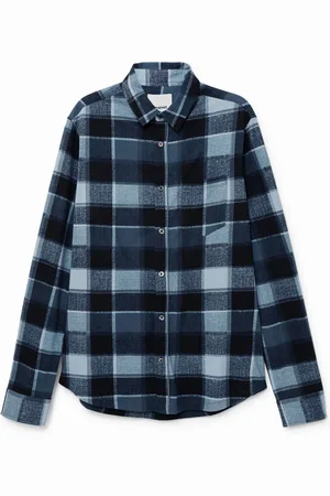 Desigual Camisa cuadros slim - - M
