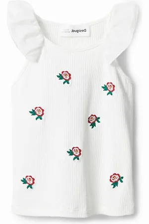 Desigual Top rosas - - 13/14