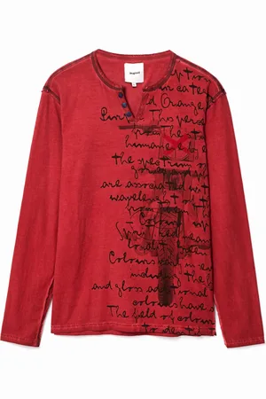 Desigual Camiseta manga larga 100% algodón - - M