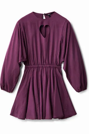 Desigual Vestido corto corazón - - L