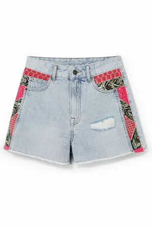 Desigual Shorts vaqueros de patch - - 34